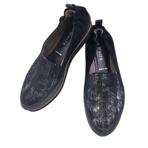 Ron White Women's Black Slip-On Shoes Size 36 EU